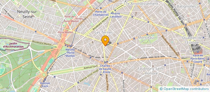 localisation de l'entreprise TAYLOR TRAVEL SERVICES à PARIS