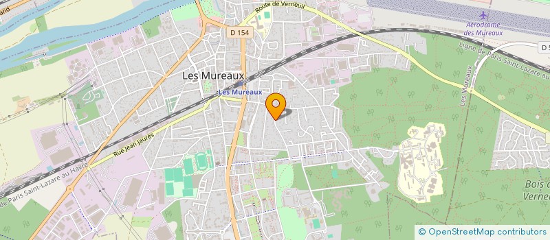 localisation de l'entreprise TAYM à LES MUREAUX