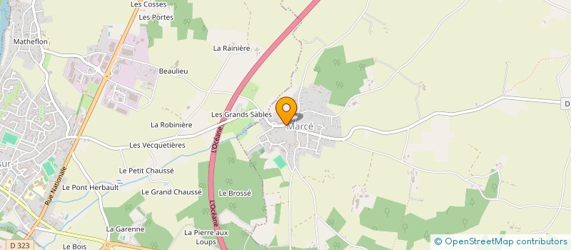 localisation de l'entreprise TAYOSHOP à MARCE