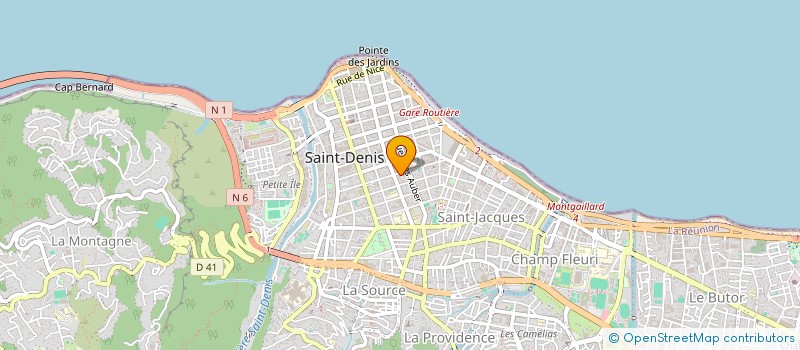 localisation de l'entreprise TAZ à SAINT-DENIS