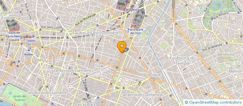 localisation de l'entreprise TAZ à PARIS
