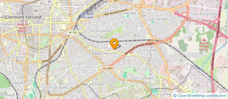 localisation de l'entreprise TAZ TUNING CLUB AUVERGNE  CLERMONT-FERRAND