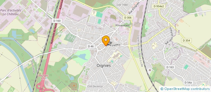 localisation de l'entreprise TAZARINE  OIGNIES