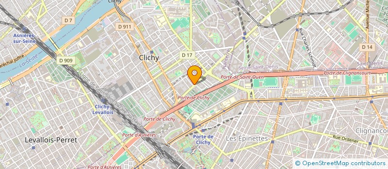 localisation de l'entreprise TAZEROUALT à CLICHY