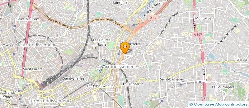 localisation de l'entreprise TAZROUTE à MARSEILLE