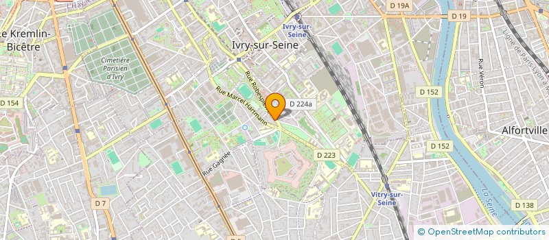 localisation de l'entreprise TAZSEC  IVRY-SUR-SEINE