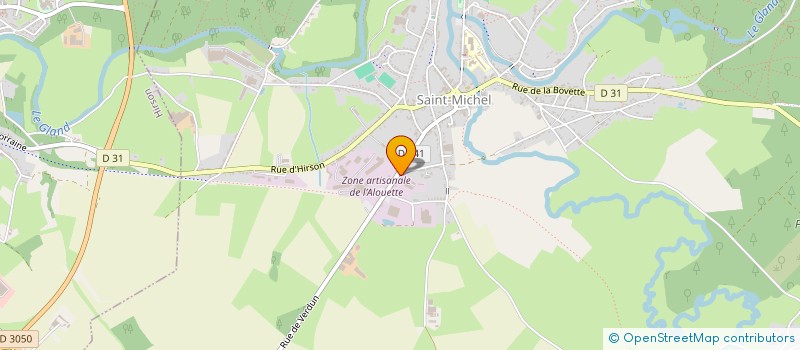 localisation de l'entreprise TB 2 à SAINT-MICHEL