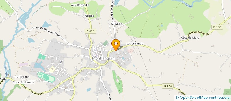 localisation de l'entreprise TB 24-47  MONFLANQUIN