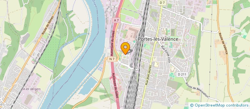 localisation de l'entreprise TB 26 CONSTRUCTION  PORTES-LES-VALENCE