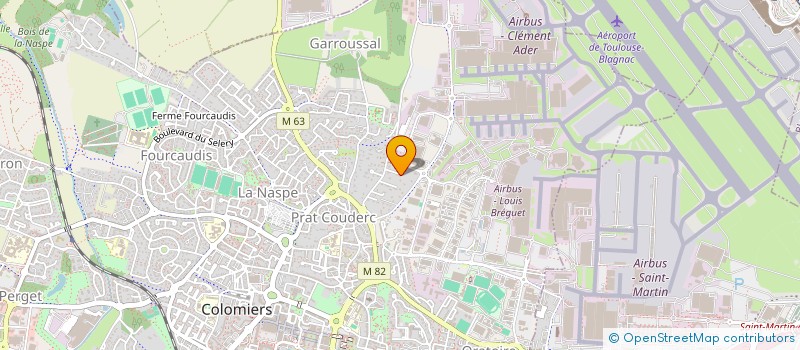 localisation de l'entreprise TB à COLOMIERS