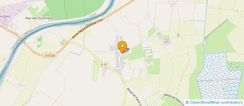 localisation de l'entreprise TB 58  ARLES