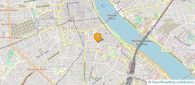 localisation de l'entreprise TB ATLANTIQUE  BORDEAUX