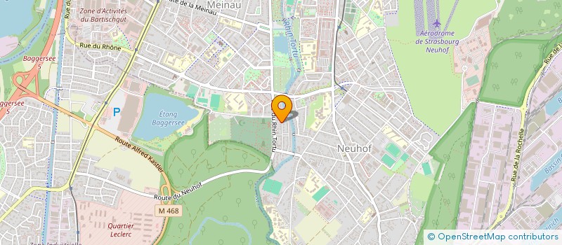 localisation de l'entreprise TB AUTO  BOUXWILLER