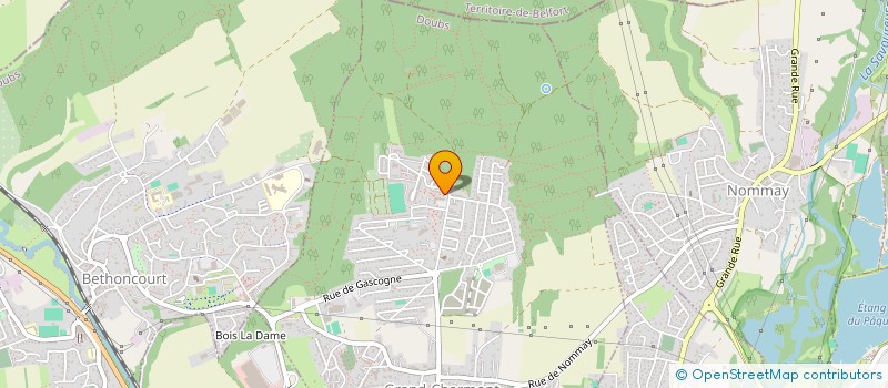 localisation de l'entreprise TB AUTO  GRAND-CHARMONT