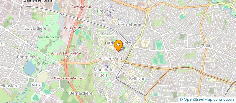 localisation de l'entreprise TB BAT à SAINT-HERBLAIN