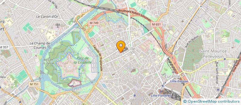 localisation de l'entreprise TB CONSEIL à LILLE