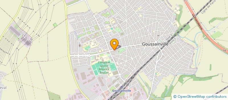 localisation de l'entreprise TB CONSEIL  GOUSSAINVILLE