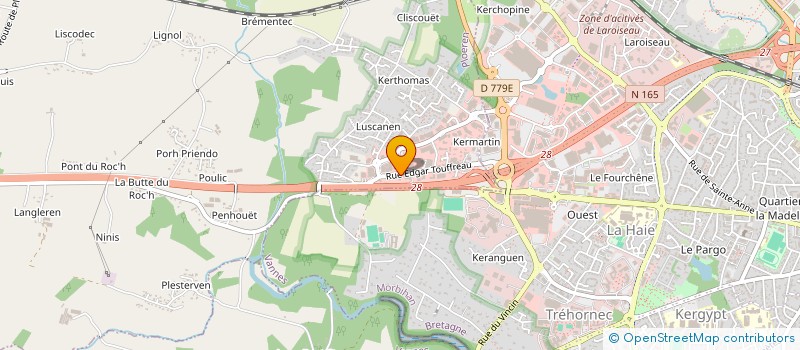 localisation de l'entreprise TB CONSTRUCTIONS  PLOEREN