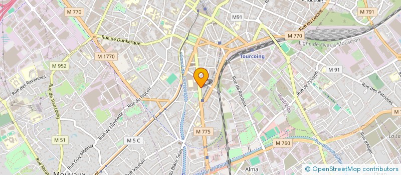 localisation de l'entreprise TB CONSULT  TOURCOING