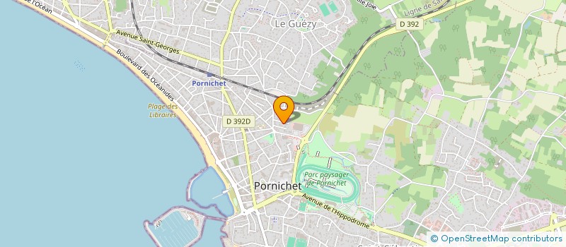 localisation de l'entreprise TB CONSULTING  PORNICHET