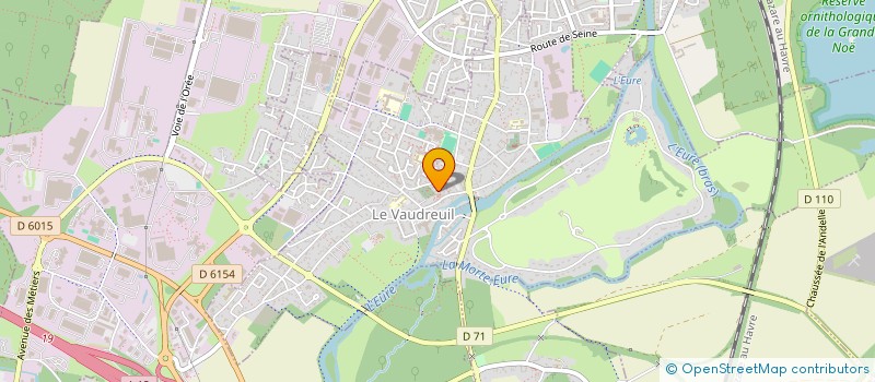 localisation de l'entreprise TB DANSE  LE VAUDREUIL