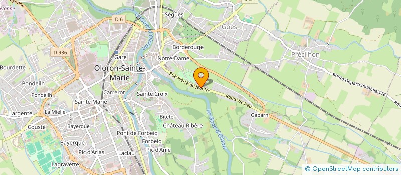 localisation de l'entreprise TB ELEC  ESTOS