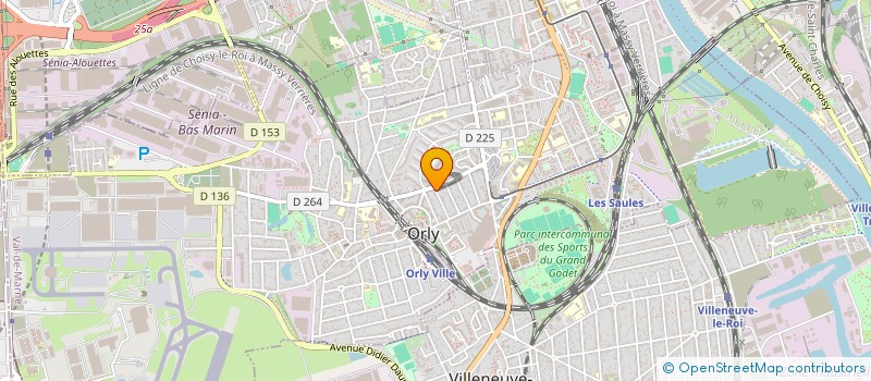 localisation de l'entreprise TB FIBER  ORLY