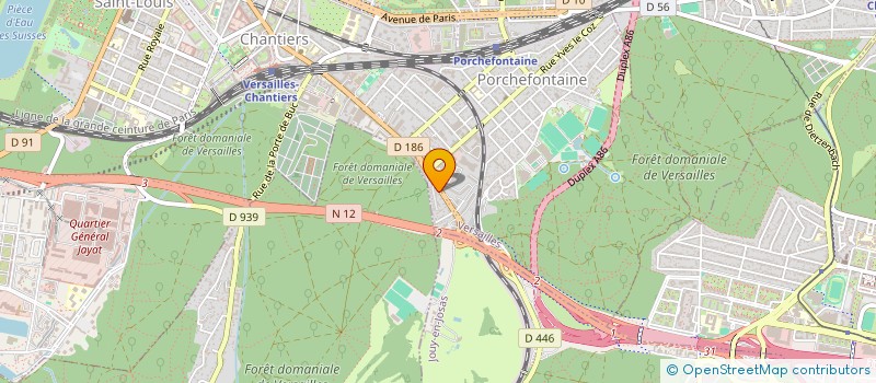 localisation de l'entreprise TB FINITION à VERSAILLES