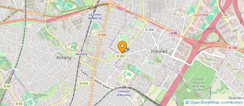 localisation de l'entreprise TB FOURRAGES DISTRIBUTION à ANTONY