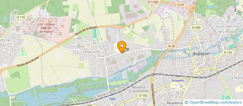 localisation de l'entreprise TB GENERAL à OLLAINVILLE