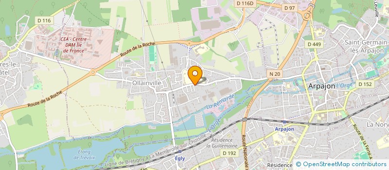 localisation de l'entreprise TB GENERAL à OLLAINVILLE
