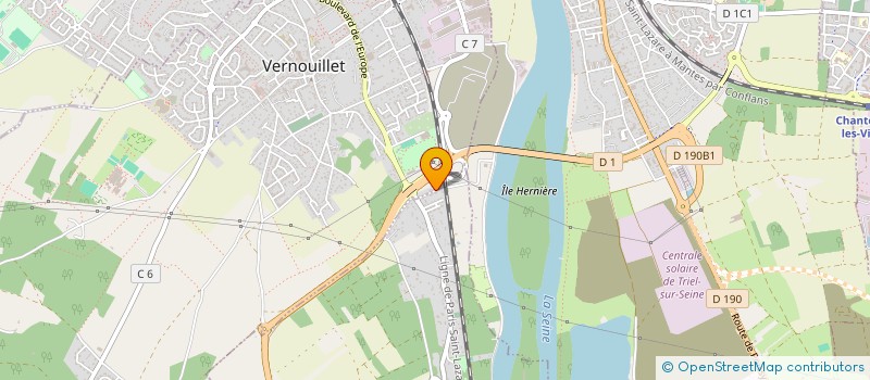 localisation de l'entreprise TB HOLDING à VERNOUILLET