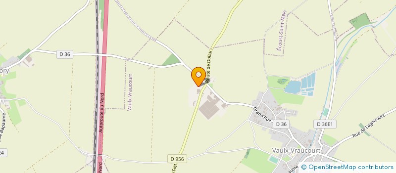 localisation de l'entreprise TB IMMO  VAULX-VRAUCOURT