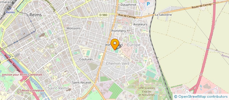 localisation de l'entreprise TB IMMO  REIMS