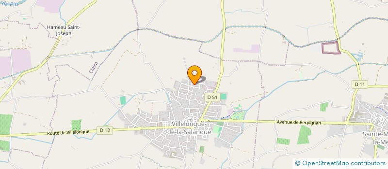 localisation de l'entreprise TB IMMO  VILLELONGUE-DE-LA-SALANQUE