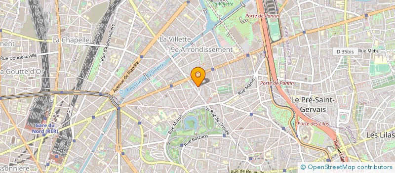 localisation de l'entreprise TB INTERNATIONAL  PARIS