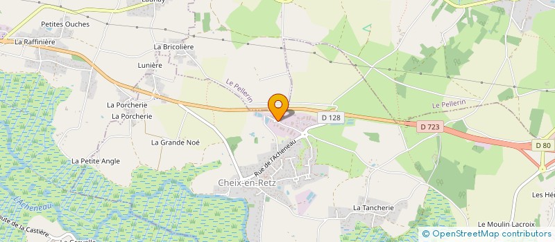 localisation de l'entreprise TB INVEST  CHEIX-EN-RETZ