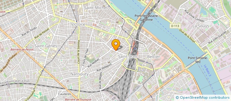 localisation de l'entreprise TB MANAGEMENT  BORDEAUX