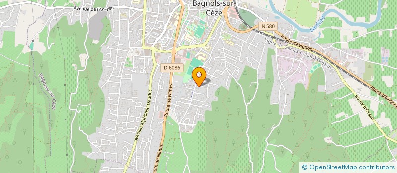 localisation de l'entreprise TB MULTISERVICES à BAGNOLS-SUR-CEZE