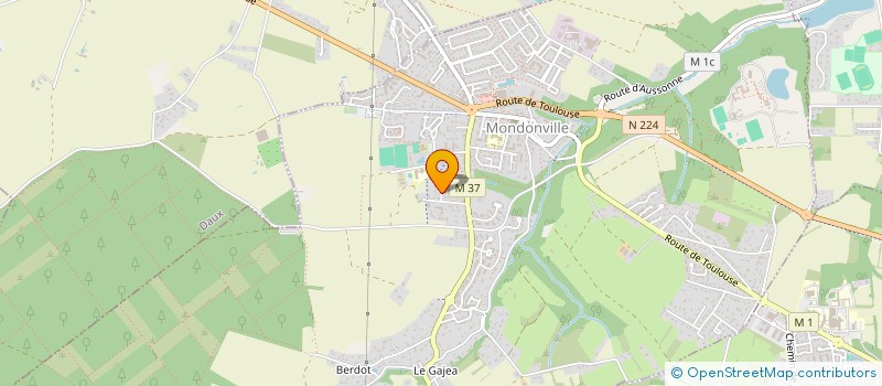 localisation de l'entreprise TB NETWORK  MONDONVILLE