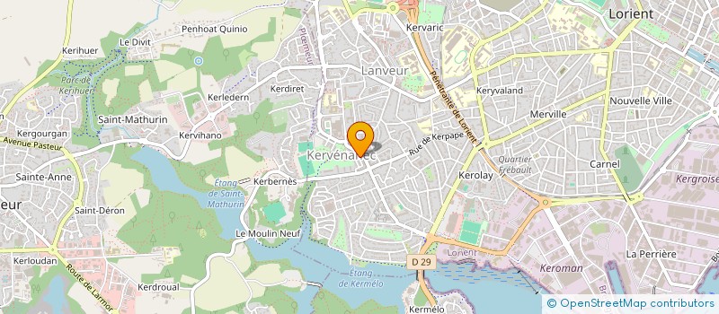 localisation de l'entreprise TB OCEAN  LORIENT