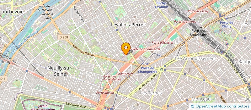 localisation de l'entreprise TB PARTICIPATIONS à LEVALLOIS-PERRET