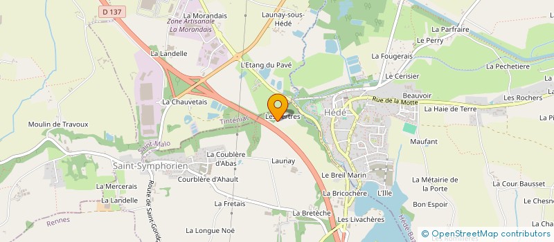 localisation de l'entreprise TB PAVILLONS à VIGNOC