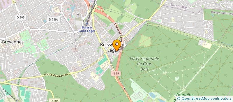 localisation de l'entreprise TB PROJECTS à BOISSY-SAINT-LEGER