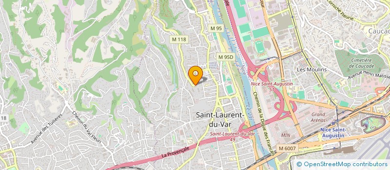 localisation de l'entreprise TB-SC à SAINT LAURENT DU VAR