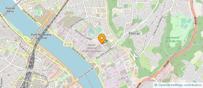 localisation de l'entreprise TB SYSTEMES à FLOIRAC