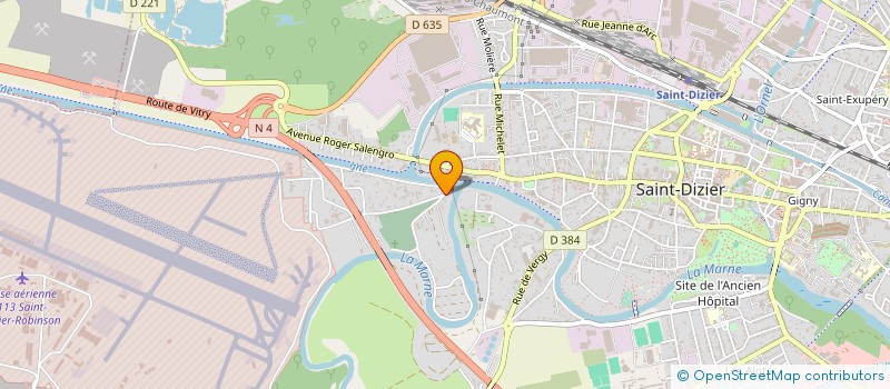 localisation de l'entreprise TB TAXI à SAINT-DIZIER