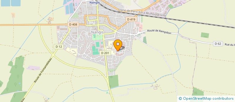 localisation de l'entreprise TB VENTIL  NANGIS