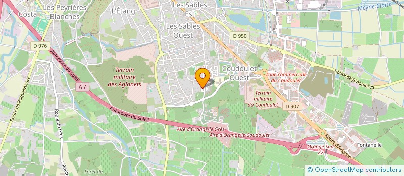 localisation de l'entreprise TB2G  ORANGE