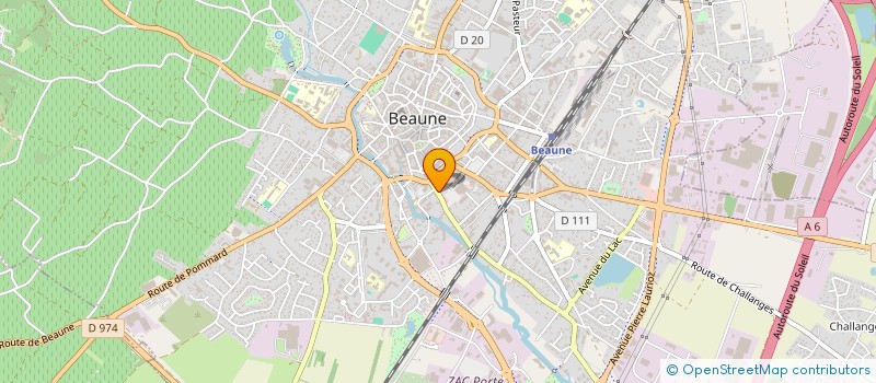 localisation de l'entreprise TB2M à BEAUNE